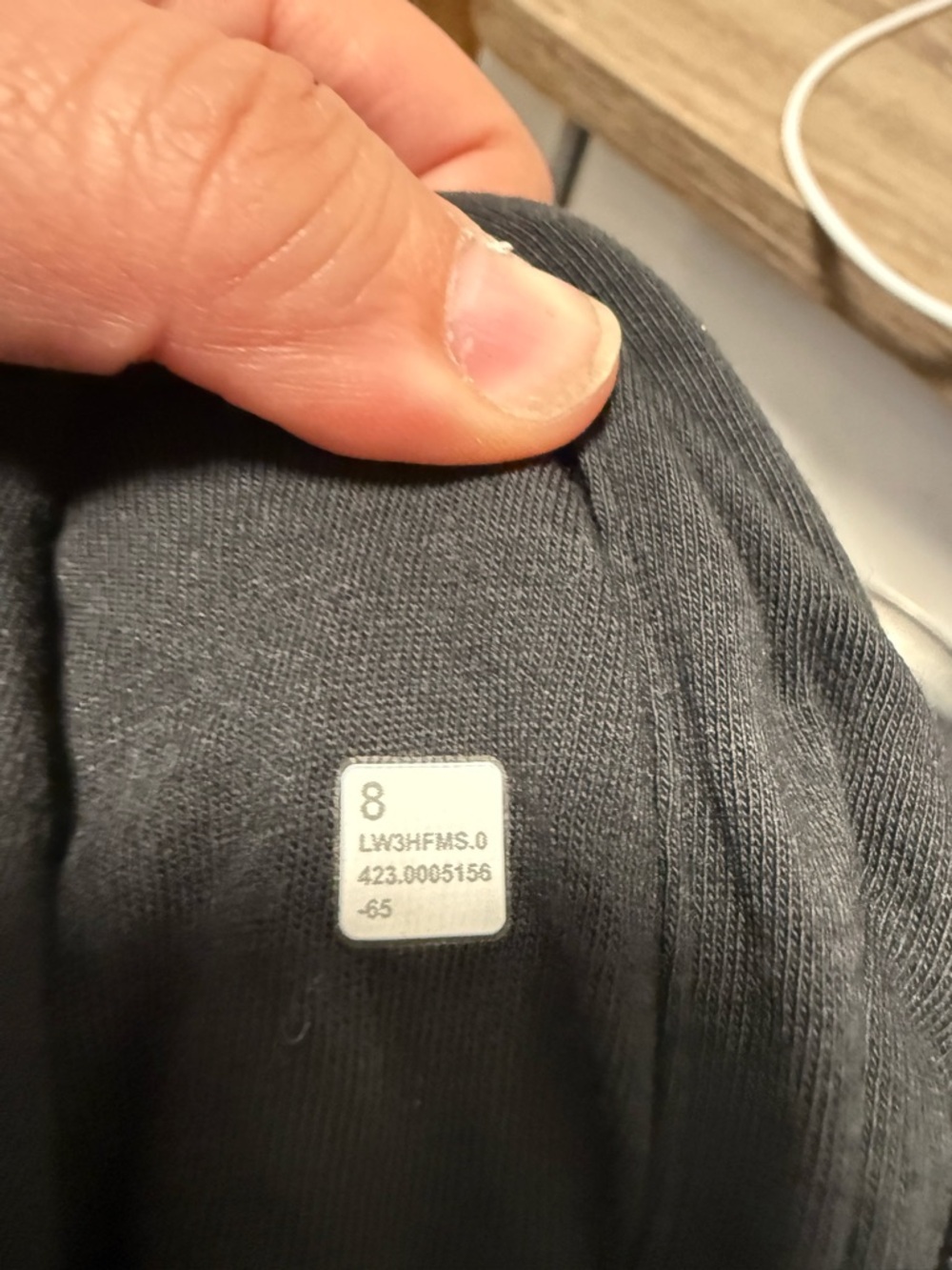 Lululemon Quilted Bomber Jacket Black Size 8 - Picture 6 of 6